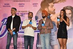 Triptii Dimri, Amy Virk And Vicky Kaushal Attend 'Bad Newz' Trailer Launch Event In Style; PICS