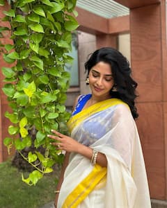 Aishwarya Lekshmi : తెల్ల చీరలో దేవకన్యలా ఉన్న 'పొన్నియన్ సెల్వన్ ' బ్యూటీ ఐశ్వర్య లక్ష్మి!