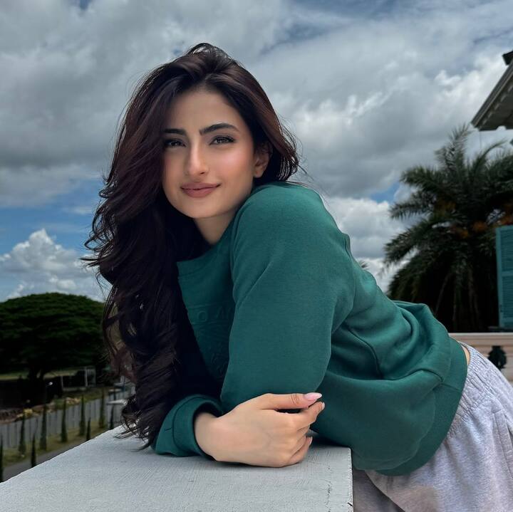 इन तस्वीरों में पलक तिवारी सुहावने मौसम के बीच छत पर खड़ी होकर पोज देती हुई नजर आ रही हैं. पलक की ये तस्वीरें खूब वायरल भी हो रही हैं.