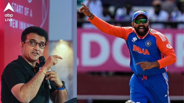 T20 World Cup 2024 IND vs ENG Final Sourav Ganguly showers praise for Indian captain Rohit Sharma Sourav On Rohit: ৬ মাস আগে মুম্বই ইন্ডিয়ান্সের নেতৃত্ব হারিয়েছিলেন, ভারতকে তুললেন ফাইনালে, রোহিতে মুগ্ধ দাদা