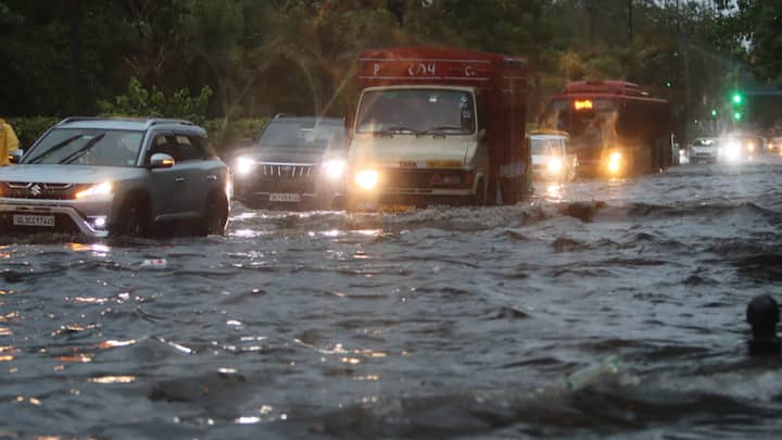 A big respite came for the residents of Delhi on Friday, as the national capital witnessed heavy rainfall in the early hours. However, the intense rainfall led to waterlogging and traffic snarls.