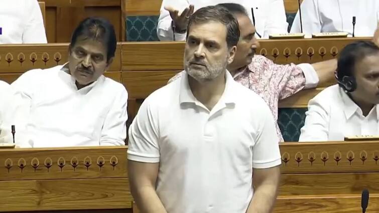 Rahul Gandhis mic muted as he raised NEET issue in Lok Sabha allages congress NEET Issue: సభలో నీట్‌పై మాట్లాడుతుండగా రాహుల్ మైక్ కట్ - కాంగ్రెస్ సంచలన ఆరోపణలు