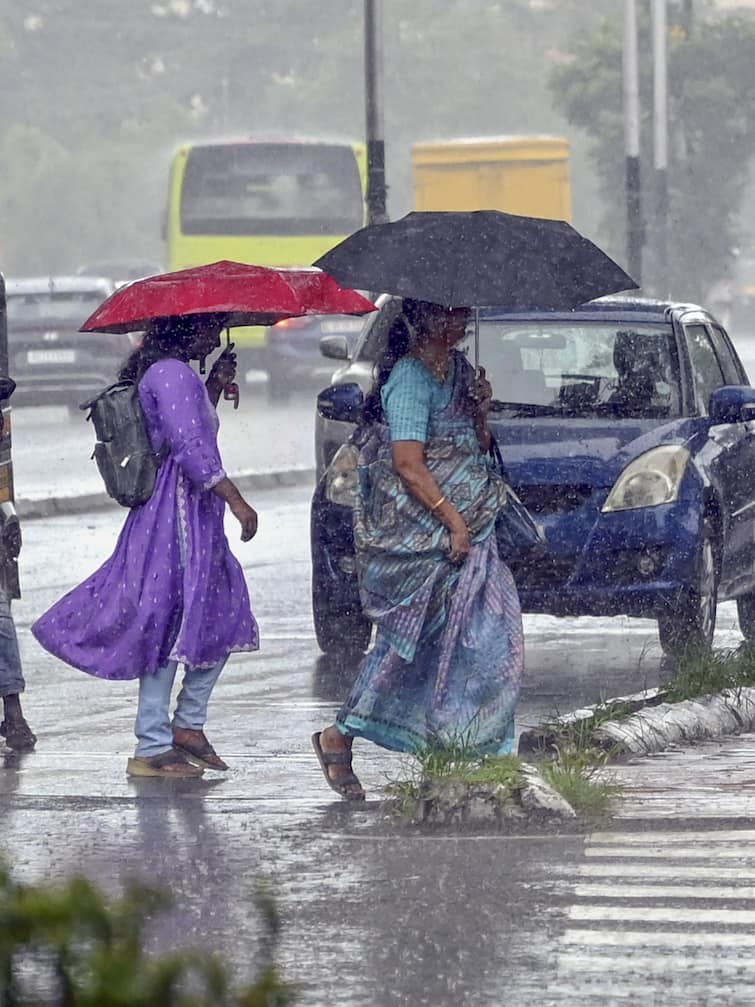 Monsoon Replace: Pink Alert For Rain In Northeast, Orange Alert In North