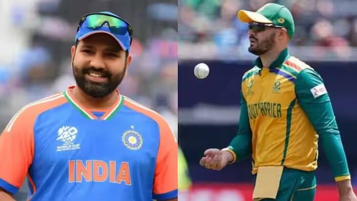 ind vs sa toss udpate t20 world cup 2024 final india chose to bat first against south africa know both teams playing xi  IND vs SA Final: ફાઈનલ મુકાબલામાં જાણો કઈ પ્લેઈંગ ઈલેવન સાથે ઉતરી બંને ટીમો 