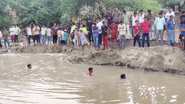 Two children died by drowning in Kukrail River Lucknow while making river front like Sabarmati ann लखनऊ के कुकरैल नदी में डूबने से दो बच्चों की मौत, पैर फिसलने की वजह से हुआ हादसा