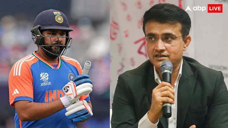 Ind vs sa final t20 world cup 2024 Sourav Ganguly statement on Rohit Sharma jump in Barbados ocean if loose IND vs SA Final: 'समंदर में कूद जाएंगे रोहित...', फाइनल से पहले भारतीय कप्तान पर सौरव गांगुली का बड़ा बयान