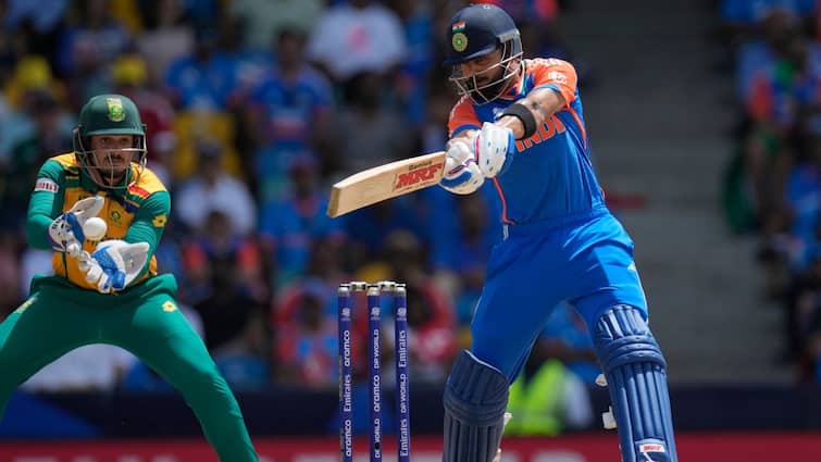 Virat Kohli IND vs SA 50 T20 World Cup Final India vs South Africa Barbados Social Media Reacts To Virat Kohli's 48-Ball 50 In India vs South Africa T20 World Cup 2024 Final