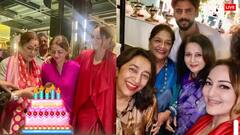 मां के साथ काटा केक...पूनम ढिल्लों के साथ ली सेल्फी, सामने आईं सोनाक्षी-जहीर की फैमिली डिनर की इनसाइड तस्वीरें