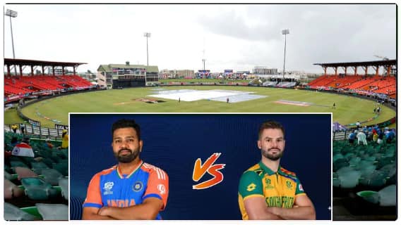 India vs South Africa T20 World Cup 2024 final Weather and pitch report today IND Vs SA: టీ20 ప్రపంచకప్‌ ఫైనల్‌ మ్యాచ్‌లో వరుణుడు కమ్మేసి కుమ్మేస్తే టీమిండియాకు భారీ నష్టమేనా..?