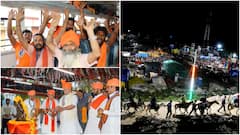 Amarnath Yatra Begins: First Batch Of Pilgrims Embark On Journey To Sacred Cave Shrine — IN PICS