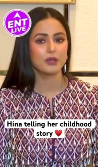 Hina Khan had a Naughty Childhood! ♥️😎