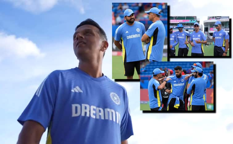 T20 World Cup 2024 IND vs SA Final Team India Head Coach Rahul Dravid last Farewell Match Rahul Dravid: एक साल, 3 ICC फाइनल! रोहित की टीम T20 World Cup जीतकर राहुल द्रविड़ को देगी फेयरवेल गिफ्ट?