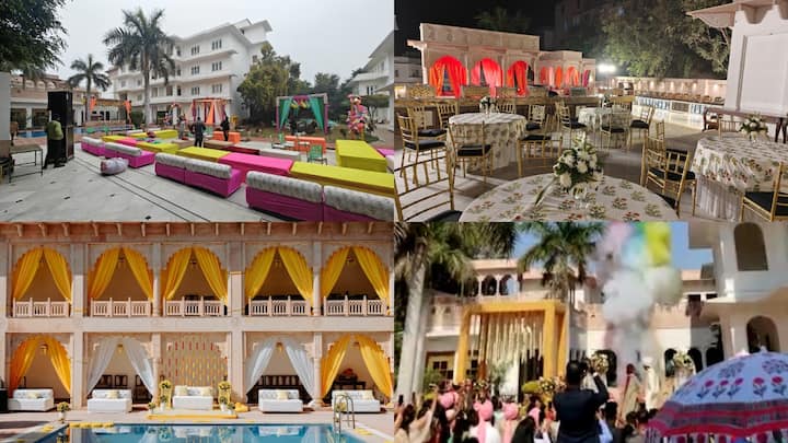 Bharatpur News: भरतपुर के होटल्स इन दिनों डेस्टिनेशन वेडिंग के लिए पहली पसंद बनते जा रहे हैं. देश के अन्य राज्यों से आकर भरतपुर में शादी करने वालों की संख्या में दिन पर दिन बढ़ोतरी हो रही है.