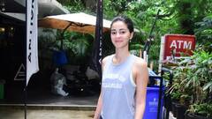 Ananya Panday Sports Cool Look For Workout Session; SEE PICS
