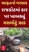 Rajkot Tree Collapse | રાજકોટમાં ભારે વરસાદ બાદ કાર પર મસમોટું ઝાડ ધરાશાયી
