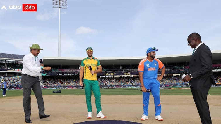 india vs south africa  t20 world cup 2024 live  India Won the Toss  and elected to bat first IND vs SA Toss: టీ20 వరల్డ్ కప్ ఫైనల్లో టాస్‌ గెలిచిన రోహిత్‌, ఇక ఊచకోతే