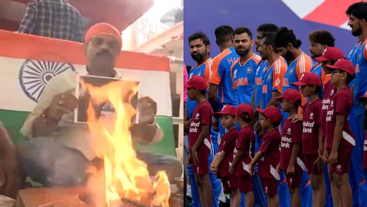 Fans doing prayers for Indian cricket team's win in T20 World Cup 2024 final against South Africa in Barbados IND vs SA: कहीं पूजा तो कहीं हुआ हवन... फाइनल में टीम इंडिया की जीत के लिए प्रार्थना कर रहे फैंस