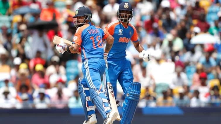 India Vs South Africa T20 World Cup 2024 Final Kohli Axar Guide India Past 170 In First Innings India Vs South Africa T20 World Cup 2024 Final: Kohli, Axar Guide India Past 170 In First Innings
