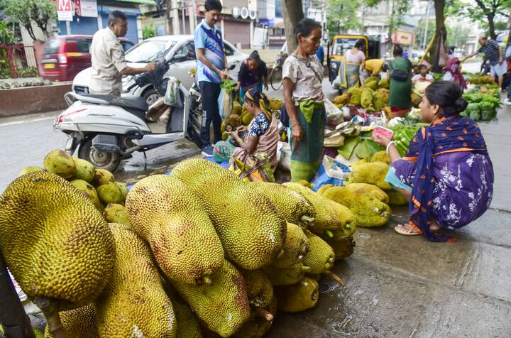 Floods caused by incessant rains have pushed up the prices of food items, specially vegetables, in Assam. (Image source: PTI)
