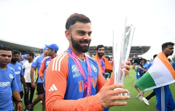 History and Record Created Virat Kohli Etches Name In History Books, Completes Unique Quadruple Of ICC Trophies Virat Record: વિરાટના નામે વિરાટ સિદ્ધિ, ચાર આઇસીસી ટ્રૉફી ફાઇનલ જીતનારો એકમાત્ર ખેલાડી બન્યો, ક્યારે ક્યારે રમ્યો ?