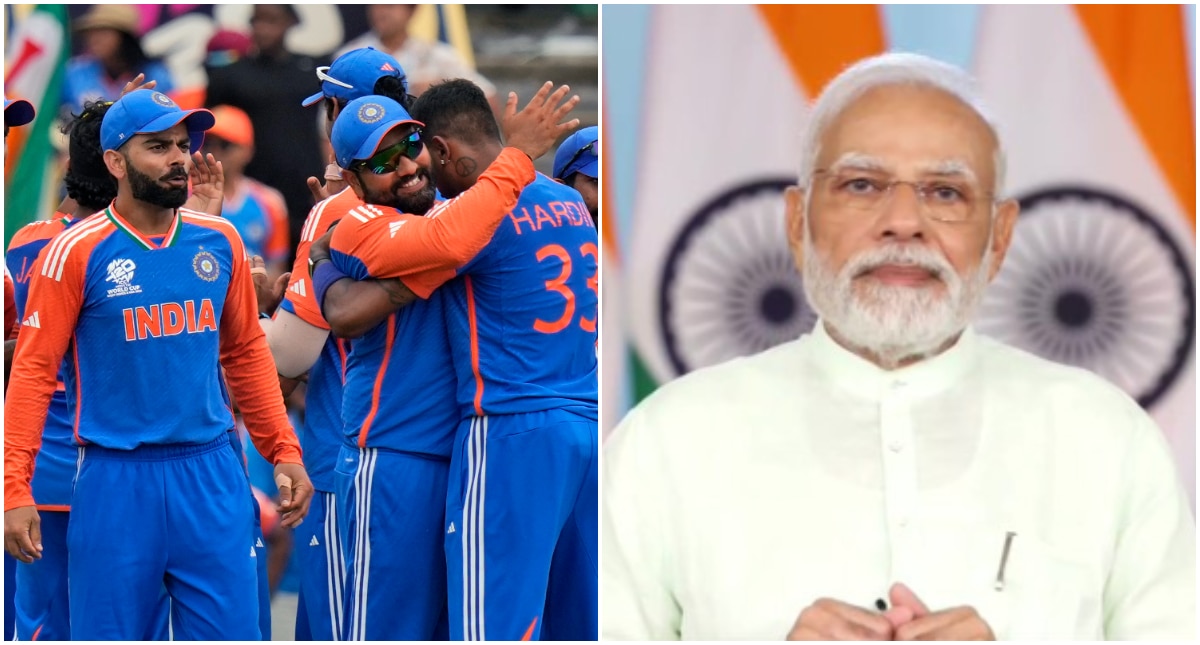 PM Modi Dials Team India After Historic T20 World Cup Win, Lauds Rohit Sharma, Virat Kohli