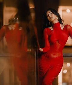 Sonal Chauhan Raises The Heat In A Fiery Red Avatar; SEE PICS