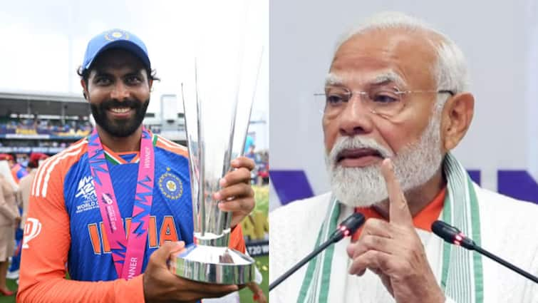 PM Narendra Modi Post On Ravindra Jadeja Retirement From T20 International Latest Sports News Ravindra Jadeja Retirement: पीएम मोदी ने रवीन्द्र जडेजा के संन्यास पर किया ट्वीट, कहा- आपने...