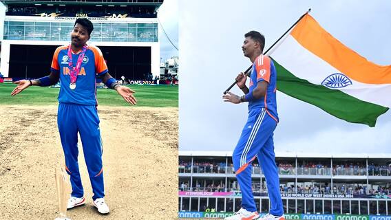 Hardik Pandya Emotional After T20 World Cup Win | టీమిండియాను విశ్వవిజేతగా నిలిపి ఎమోషనలైన పాండ్యా