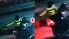 राजस्थान: बाइक सवार दो बदमाशों ने टोल प्लाजा मैनेजर से मांगी रंगदारी, फायरिंग की घटना CCTV में कैद