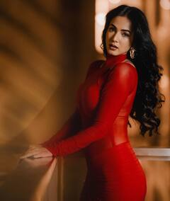 Sonal Chauhan Raises The Heat In A Fiery Red Avatar; SEE PICS