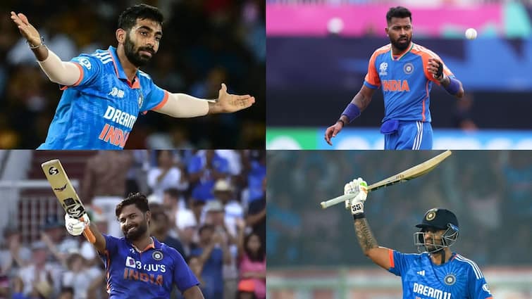 India Next t20 captain this Four players who may captain India in T20 World Cup 2026 India Next T20 Captain: 2026 டி20 உலகக் கோப்பையில் இந்திய அணியின் கேப்டன் யார்? இந்த 4 வீரர்கள் மீது கண் வைத்த பிசிசிஐ!