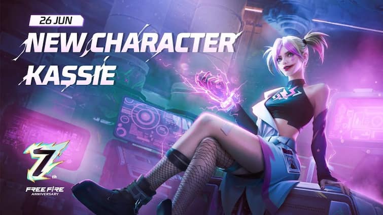 Free Fire Max new character kassie skils and best use in gameplay after ob45 update Free Fire Max में OB45 Update के बाद आया एक नया कैरेक्टर Kassie, जानिए इसकी स्किल्स और उपयोग करने का बेस्ट तरीका