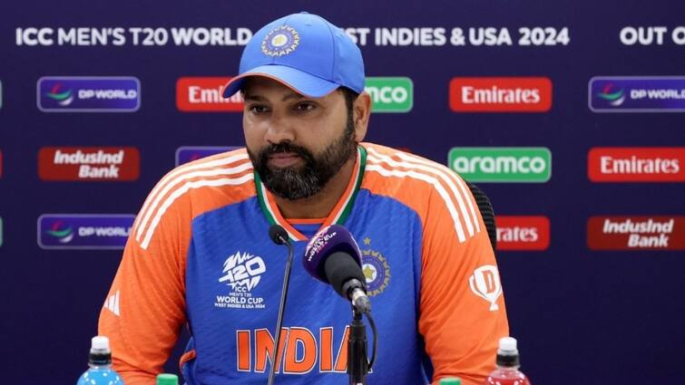 Rohit Sharma  Announces T20i Retirement from T20I cricket after India beats South Africa in T20 World Cup 2024 final Rohit Sharma Retirement: அடுத்த இடி.. விராட் கோலியை தொடர்ந்து ஓய்வை அறிவித்த ரோஹித் ஷர்மா