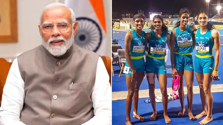 PM Modi  Paris Olympics 2024 Best Wishes Indian Team Mann Ki Baat PM Modi Extends Best Wishes To Indian Contingent During Mann Ki Baat, Introduces #CHEER4BHARAT For Paris Olympics 2024