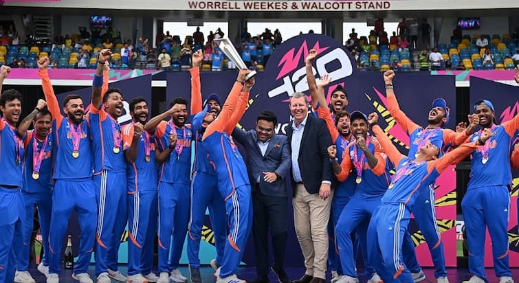 BCCI announce Rs 125 crore prize money for Team India after T20 World Cup win  T20 વર્લ્ડ કપ જીત્યા બાદ ટીમ ઈન્ડિયા માટે BCCIએ 125 કરોડ રૂપિયાના ઈનામની જાહેરાત કરી