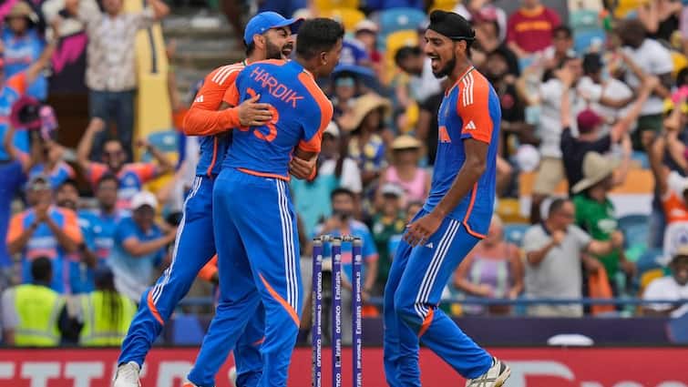 ICC Team Of The Tournament T20 World Cup 2024 Jasprit Bumrah Rohit Sharma Rohit Sharma, Jasprit Bumrah, Hardik Pandya Among Six Names In Indians-Heavy ICC T20 WC Team Of The Tournament