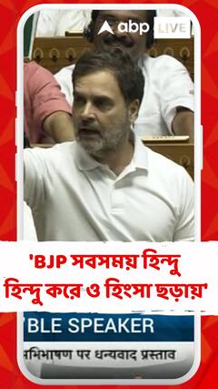 বিজেপিই সবসময় হিন্দু হিন্দু করে ও হিংসা ছড়ায় : রাহুল