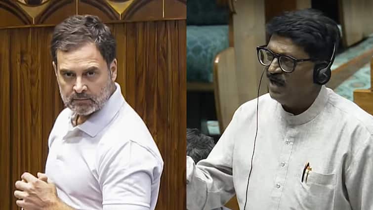 arvind sawant on Rahul Gandhi not Hindus remarks in Lok Sabha 'मैं उनकी तारीफ करता हूं कि...', राहुल गांधी पर बोले उद्धव गुट के सांसद, अजित पवार पर कसा तंज