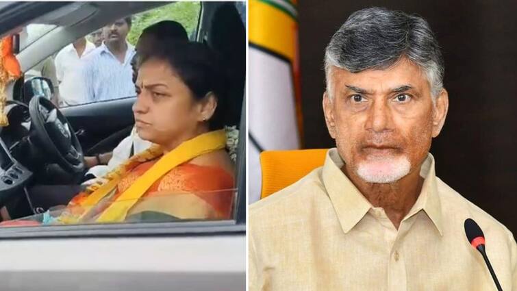 Chandrababu Naidu gets serious over minister Ram prasad Reddy wife behaviour with police Chandrababu: మంత్రి భార్య తీరుపై చంద్రబాబు సీరియస్, వెంటనే ఫోన్ చేసి ఆయనకు వార్నింగ్