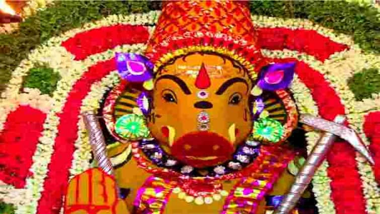 Thanjavur big temple  Maha Varahi Amman Ashada Navratri festival starts from 5th - TNN தஞ்சை பெரியகோயிலில் மகா வராஹி அம்மனுக்கு வரும் 5ம் தேதி முதல் ஆஷாட நவராத்திரி விழா தொடக்கம்