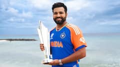 Rohit Sharma: కెప్టెన్ ఫోటోషూట్‌లో T20 ప్రపంచ కప్ ట్రోఫీతో  రోహిత్ శర్మ