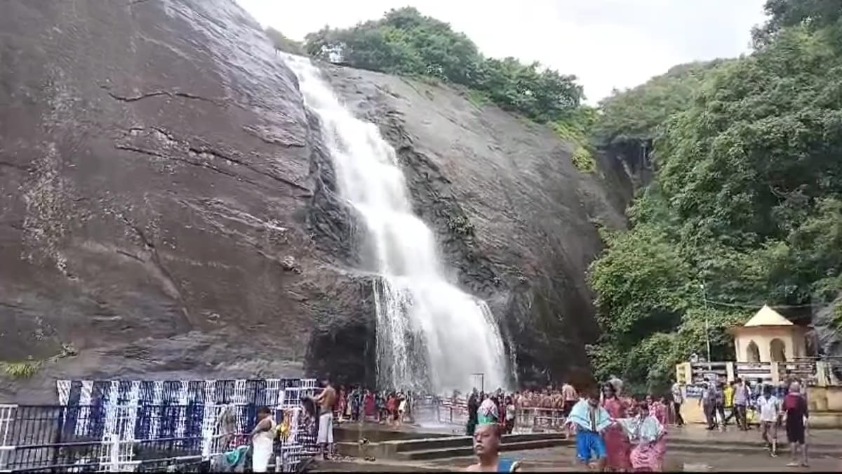 Old courtallam Falls coming under Forest Department control? Preliminary  permission to set up check post - TNN | பழைய குற்றால அருவி வனத்துறை  கட்டுப்பாட்டிற்குள் செல்கிறதா?- சோதனை சாவடி ...