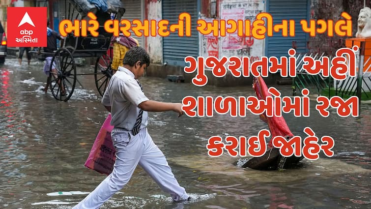 Junagadh Rain A holiday has been declared in schools here in Gujarat following the forecast of heavy rain know School Closed: ભારે વરસાદની આગાહીના પગલે ગુજરાતમાં અહીં સ્કૂલોમાં રજા કરવામાં આવી જાહેર, જાણો વિગત