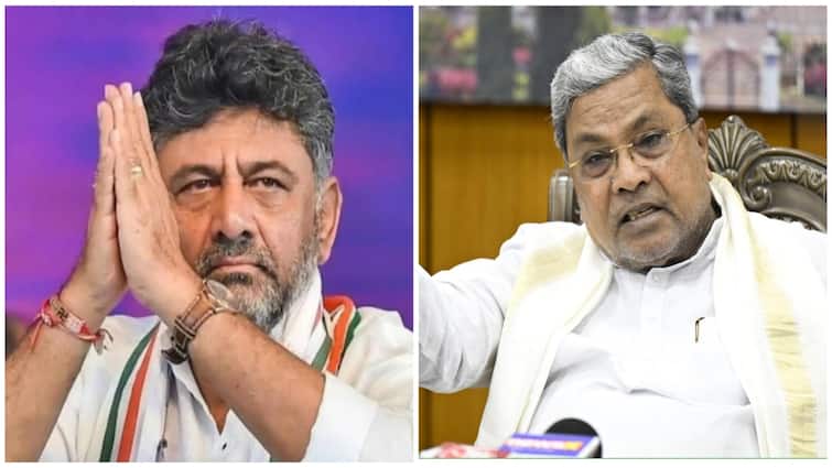 Karnataka Congress chief minister posting war between siddaramaiah and DK Shivakumar முதல்வர், துணை முதல்வர் இடையே மோதல்! நீயா, நானா போட்டியில் கர்நாடக காங்கிரஸ்!