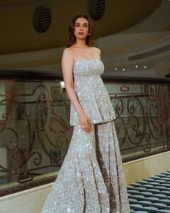 Aditi Rao Hydari Flaunts An Exquisite Off-Shoulder Co-Ord Set, PICS