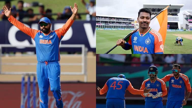 3 players who may become team india captain t20i after rohit sharma retirement hardik pandya rishabh pant ruturaj gaikwad Team India Captain: रोहित का संन्यास, अब ये 3 खिलाड़ी संभाल सकते हैं टीम इंडिया की कप्तानी; लिस्ट में सूर्या नहीं