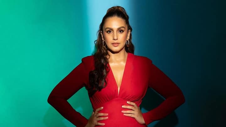 Huma Qureshi exudes boldness in a stunning red bodycon dress.