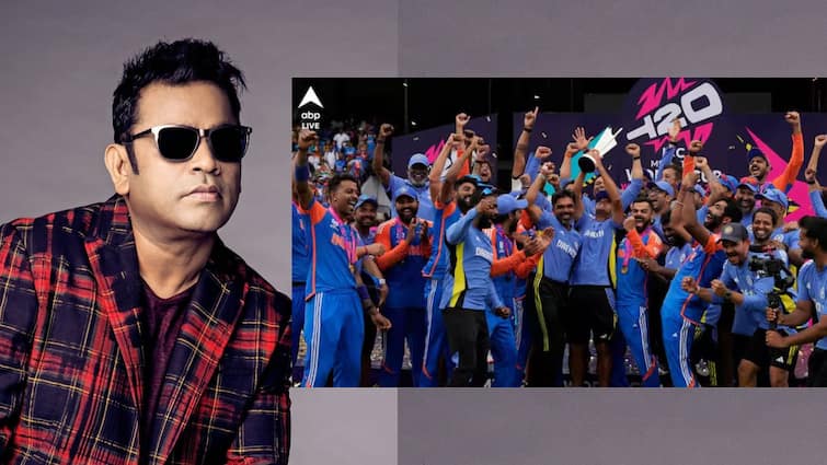 AR Rahman celebrates India T20 World Cup win with Team India Hai song Entertainment News AR Rahman: ভারতের জয়ে উচ্ছ্বসিত, রোহিত-বাহিনীকে বিশেষ উপহার রহমানের