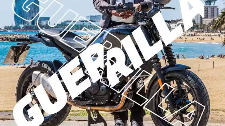 royal enfield hitech bike rollout royal enfield guerrilla 450 roadster bike launching on 17 july in barcelona engine himalayan features design price Royal Enfield Guerrilla: 17 જુલાઇએ એન્ટ્રી મારશે રૉયલ એનફિલ્ડ ગુરિલ્લા, નવા એન્જિનની સાથે હશે ઘણુબધુ ખાસ, વાંચો ડિટેલ્સ