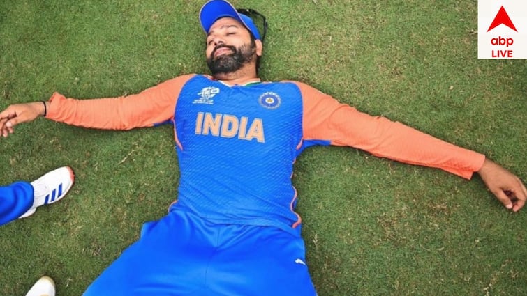 t20 world cup 2024 rohit sharma instagram post viral after his posted a picture Rohit Sharma: 'ভাষা হারিয়েছি', ভারতীয় ক্রিকেটের নতুন সকালে সমর্থকদের বার্তা রোহিতের